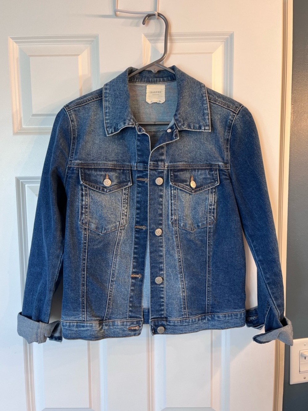 Harper Jean jacket, sz S